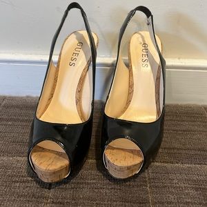 Black Guess high heels